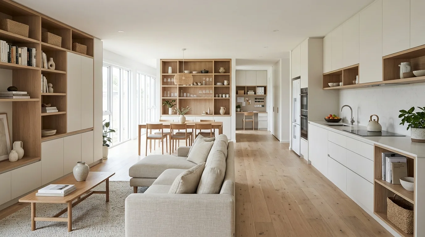 Finish with habits that keep the order going inspiration for an organized home.
